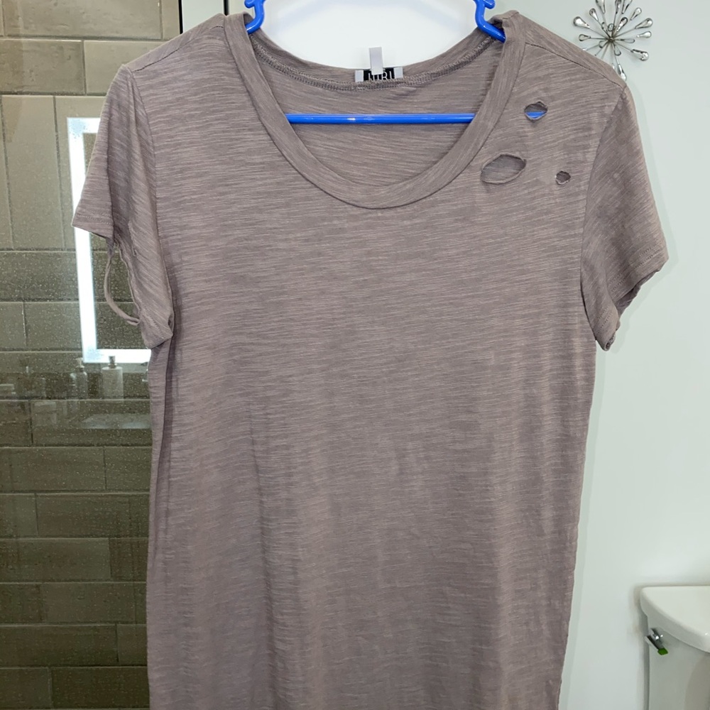 Tobi Taupe Dress